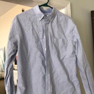 Button down oxford cloth dress shirt